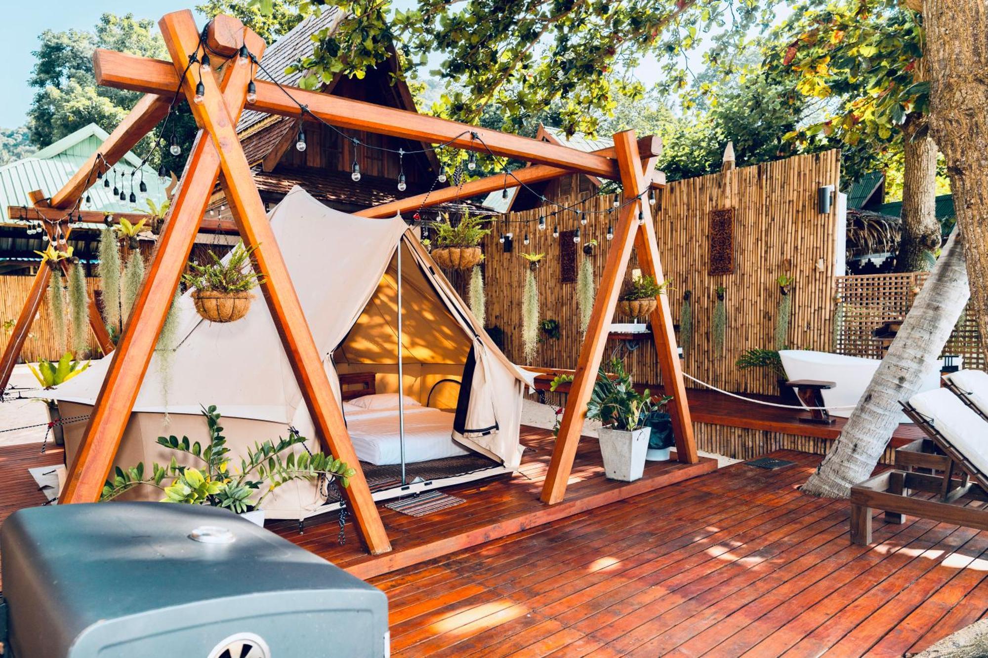 Natures Edge Beachfront Luxury Glamping Тау Экстерьер фото